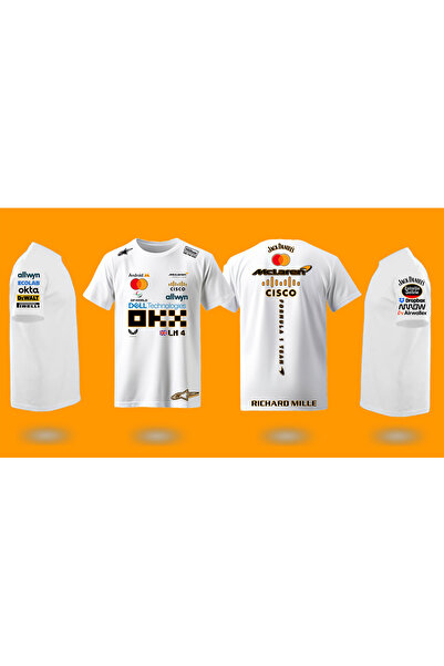niceworkbynicehands FORMULA 1 SEVERLERE ÖZEL SPONSOR BASKILI T-SHIRT