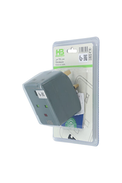 Home Best 3-Pin British Type Adapter