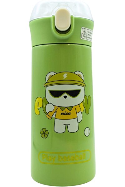 Mobcos stainless steel Kids Bottle Leakproof Fun & Sporty for School and Home