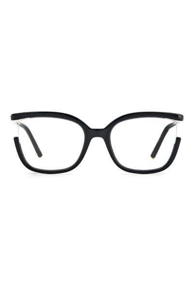 Carolina Herrera Women's Eyeglass Frames Carolina Herrera CH0004 807, Plastic, Black, 53 mm