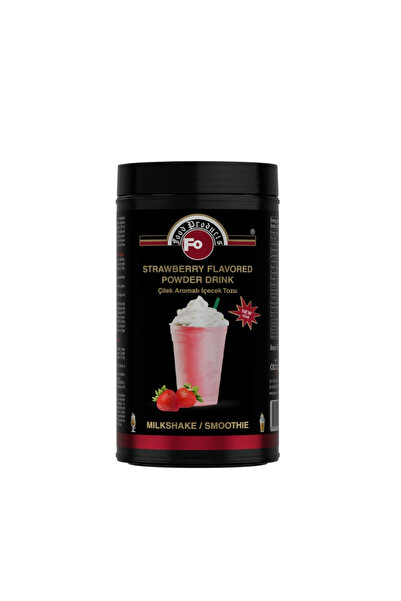 FO Çilek Aromalı İçecek Tozu - Milkshake 1 kg