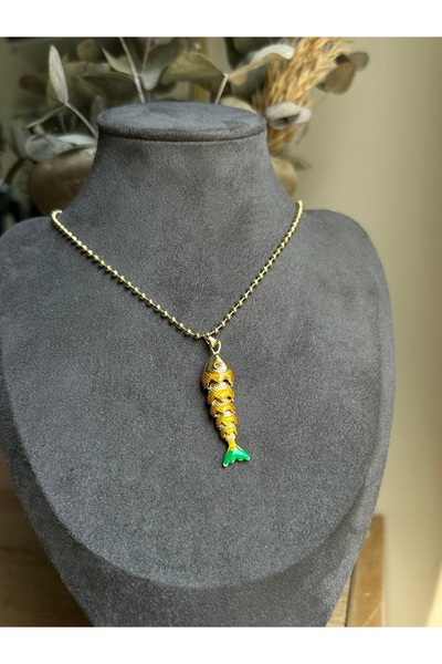 lavanderopa قلادة السمك الصلب