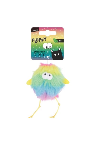 M-PETS Plume Zee Catnip Cat Toy Multicolor