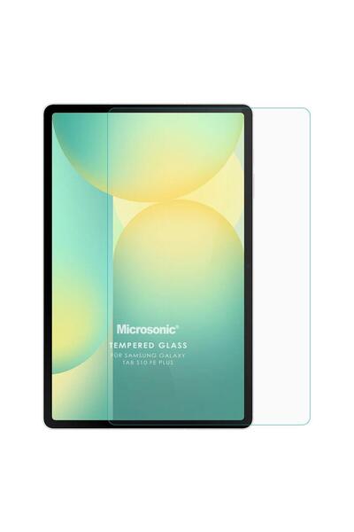 Microsonic Samsung Galaxy Tab S10 FE Plus Tempered Glass Cam Ekran Koruyucu
