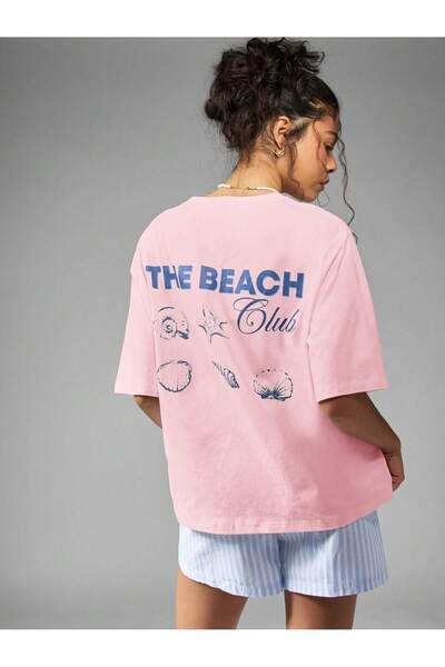 Vordevia Το μπλουζάκι με στάμπα The Beach Club Design