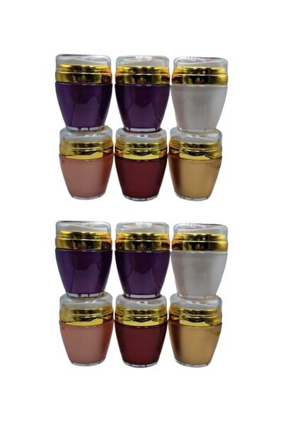 O46 مسك كريم - لمسة الحرير عطر للجسم والشعر مكون من 12 قطعة بروائح مختلفة