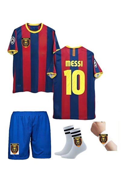formaruh LİONEL MESSİ BARCELONA.2011 SEZON RETRO ÇOCUK FORMA TAKIMI 4 PARÇA