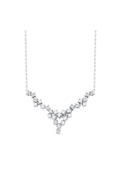 Pırlandia 0,61 Karat Pırlanta Tasarım Kolye