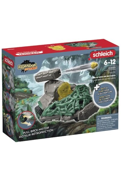 SCHLEICH Jet de junglă cu mini creatură, multicolor, 17 cm, set