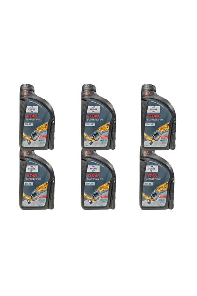 Fuchs 6 علب زيت فوكس 5W30