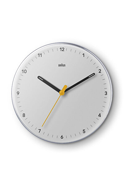 Braun BC26W BEYAZ ANALOG DUVAR SAATİ