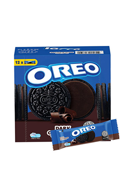Oreo بسكويت الشوكولاتة الداكنة، 35 غرام