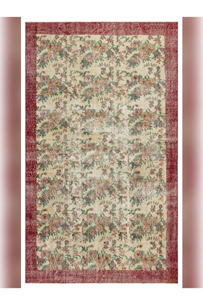 Apex Halı Eskitme Vintage Naturel El Dokuma 34712 166 x 278 cm