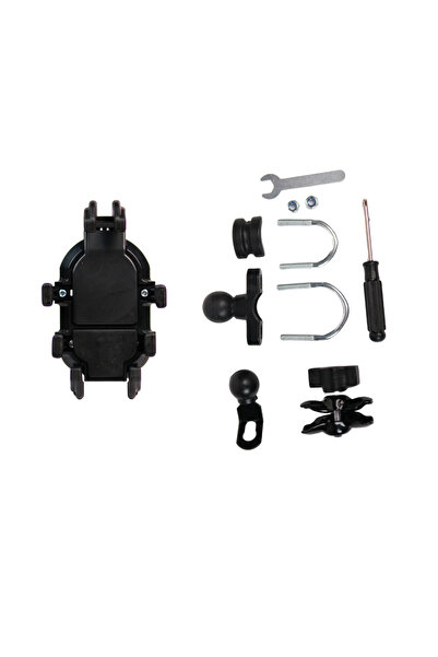 Volta Titreşim Engelleyicili Tüm Motosikletlere Uyumlu Telefon Tutucu