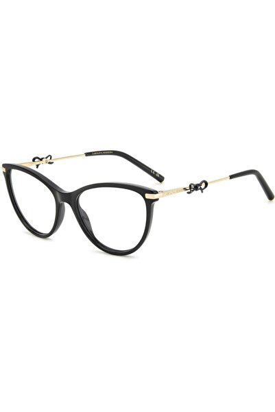 Carolina Herrera Women's eyeglass frames Carolina Herrera HER0219 2M2, Plastic, Black, 55 mm