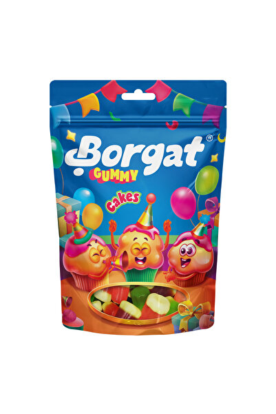 Borgat حلوى جيلاتينية على شكل كعكة، 80 غرام
