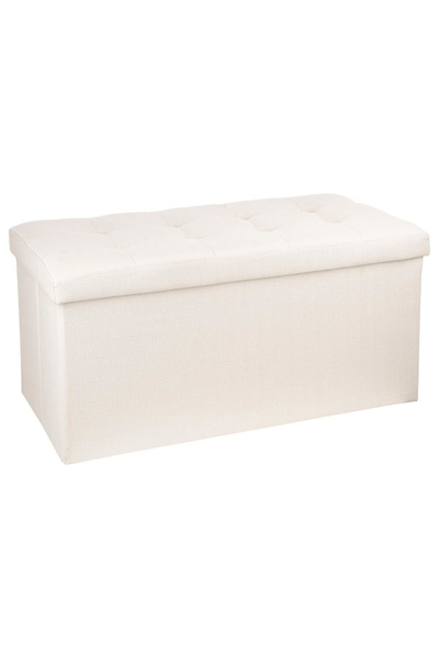 Atmosphera Créateur D'intérieur Scaun pliant dublu Atmosphera Lysandre, MDF și poliester, 76x38x38 cm, bej