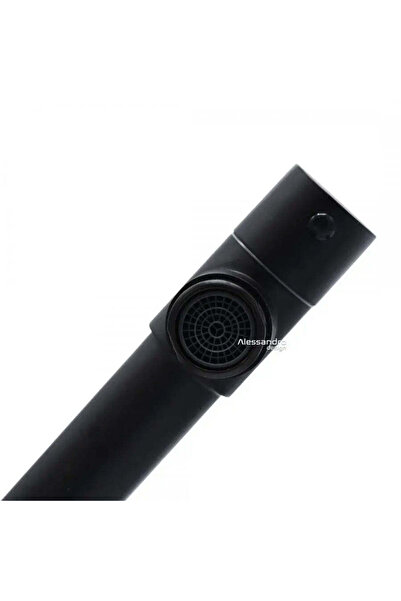 KORMAN TECHNIK Βρύση Κουζίνας, Ανοξείδωτο Ατσάλι και Μαύρο Ορείχαλκο, YD/302