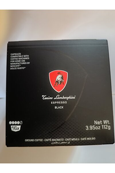 NESCAFÉ DOLCE GUSTO Dolcegusto makinesi ile uyumlu 16 espresso black kapsül ...