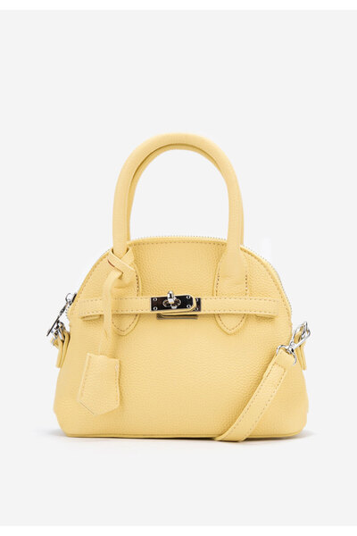 B T Shoes Žlutá ramenní kabelka Keana V2