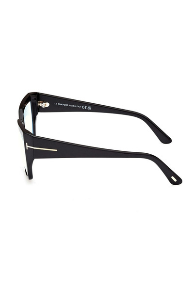Tom Ford Women's Tom Ford FT5951 B001 Eyeglass Frames, Plastic, Black, 49 mm