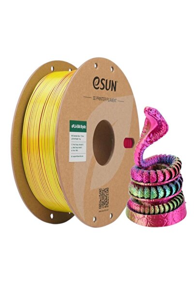 eSun PLA-Silk Mystic Filament Kırmızı-Sarı-Mavi 1.75mm 1000gr