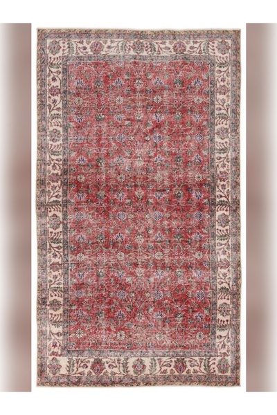 Apex Halı Eskitme Vintage Naturel El Dokuma 16765 148 x 264 cm