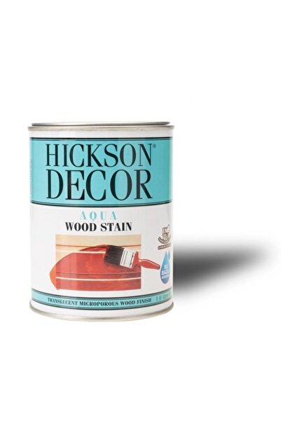 Hickson Decor Ultra Aqua Wood Stain - Renkli Ahşap Vernik 1lt-Walnut