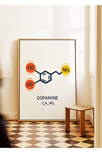 ARTHOUSECOLLECTIVE Poster medical - 21 - Dopamină - Poster fără cadru în dime...
