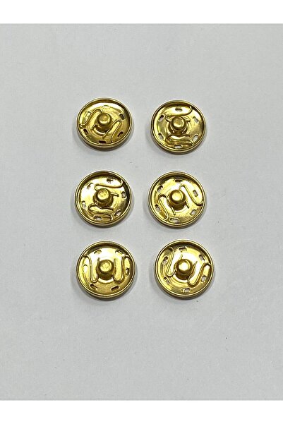 karantuhafiye دبابيس معدنية / دبابيس سترة / مجموعة من 6 قطع / 2 سم / ذهبي