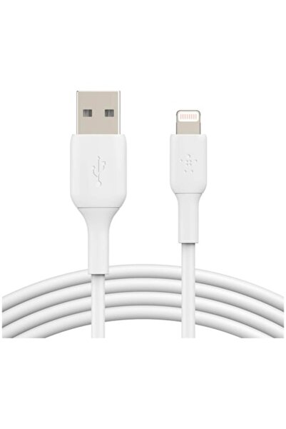 Belkin BOOST CHARGE USB-A to Lightning Cable, PVC, 2M, White