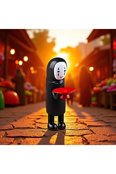 Kuzey Tacı No-Face (Kaonashi) Para Yutan Kumbara – Otomatik Sensörlü Figür Se...