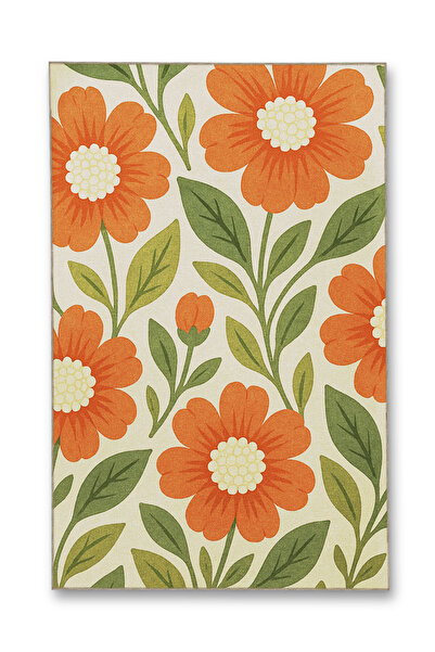 Rugs Modern Halı MOSSO Μοντέρνο Διακοσμητικό Χαλί με Υφαντό Σχέδιο Λουλουδιών...