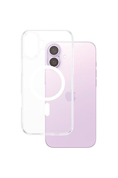 Panzer Glass Husă rigidă MagSafe pentru iPhone 16 Plus, albă