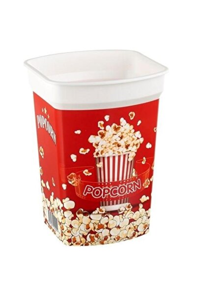 KIZILELMADA Plastic Popcorn Container 19X13 cm – Fun Snack Box