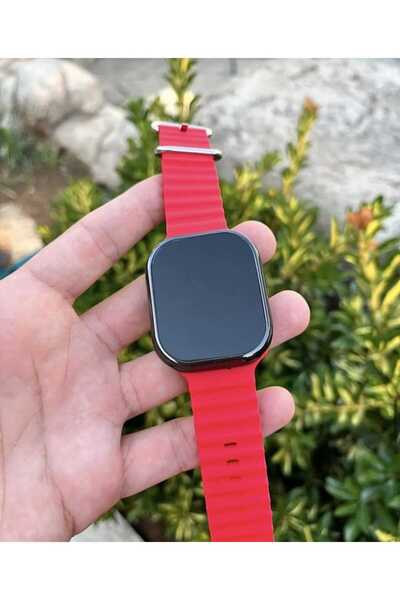 Neorney Kare Dijital Silikon Kordonlu Kol Saati