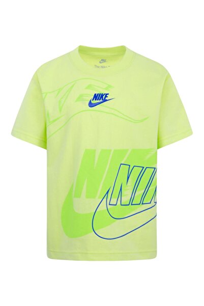 Nike NKB Comfortable on The Moves Tee for Kids - Lime Green