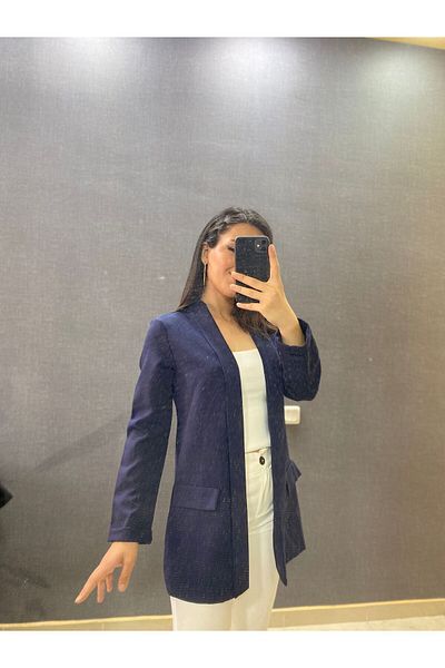 EMİRAQLİFE Shawl Collar Blazer Jacket