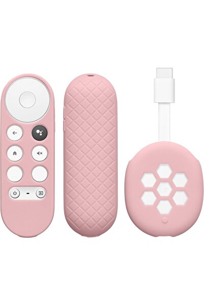 O Ozone مجموعة غطاء جهاز التحكم عن بعد من السيليكون (قطعتين) متوافق مع Google...