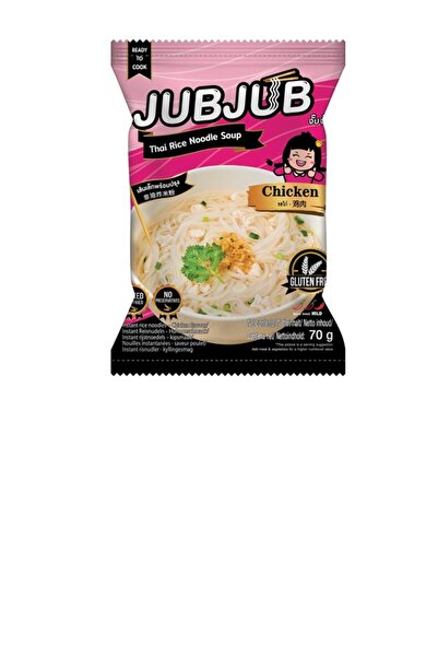 JUBJUB Supa instant cu Taitei din Orez cu Pui