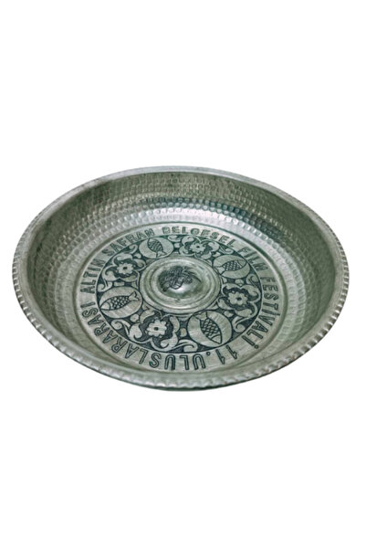 onyyapim 11. International Gold Saffron Documentary Film Festival Special Design Engraved Copper Bath Stone