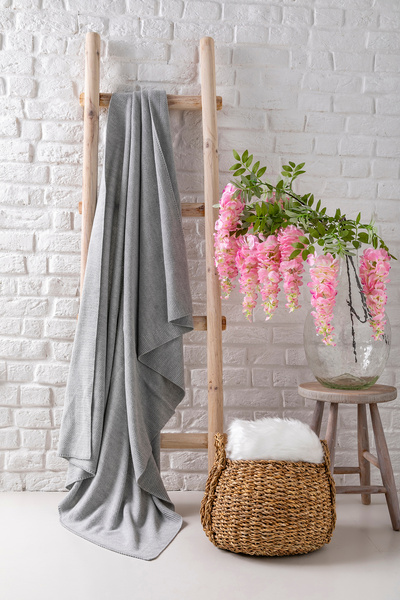 VEGA MODA Knitwear Knitted Tv Blanket 200X100Cm, Enjoy the Movie in Winter Evenings, Tv Knitwear Blanket