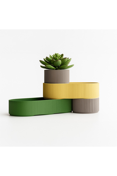 Fibrika Store Minimalist Coklu Saksi Seti
