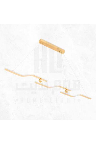 homelight ثريا مودرن ليد ذهبي - طولية