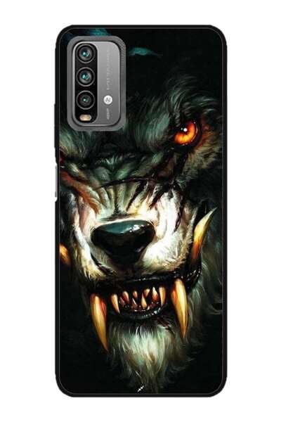 Atlas Husa personalizata si Folie de Silicon Xiaomi Redmi Note 9 Pro Max, Wol...
