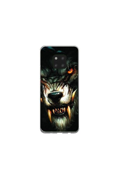 Atlas Husa personalizata Huawei Mate 20, Wolf, multicolor, S1D1M0286