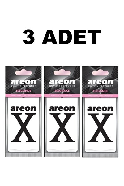Areon X Beyaz Elegance 3 Adet Kaliteli Araç Kokusu