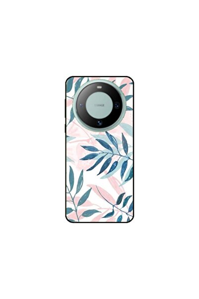 Atlas Husa personalizata si Folie de Silicon Huawei Mate 60 Pro, Leaf Design ...