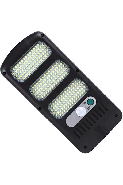 SDEPOT Lampa solara de exterior SDEPOT, cu senzor de miscare, sistem prindere, rezistenta la apa, negru