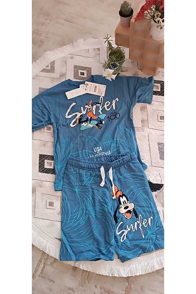 SARE TEKSTİL Children's Surfer Printed Disney Understand Suit